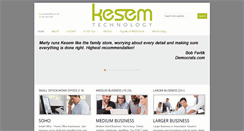 Desktop Screenshot of kesemtechnology.com