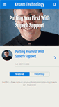 Mobile Screenshot of kesemtechnology.com